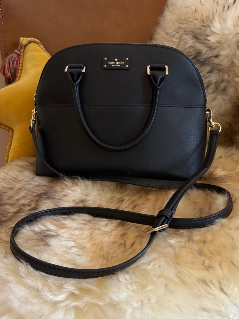 🖤 Authentic Kate Spade Grove Street Carli Satchel – NWOT - Picture 4 of 15